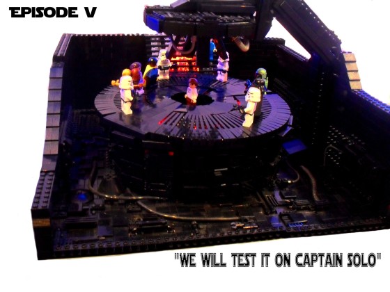 Episode V- "We will test it on Captain Solo"