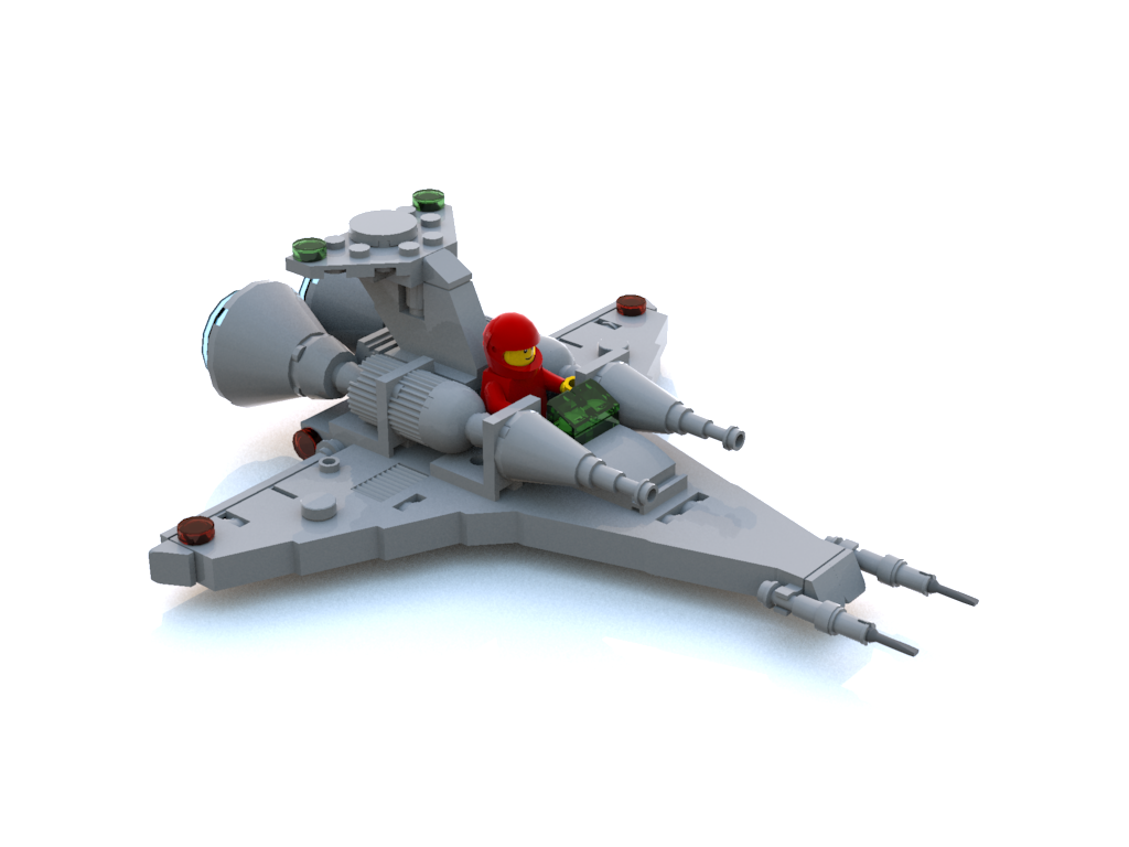 6861-1: X1 Patrol Craft im Neo Classic Space Stil - 02