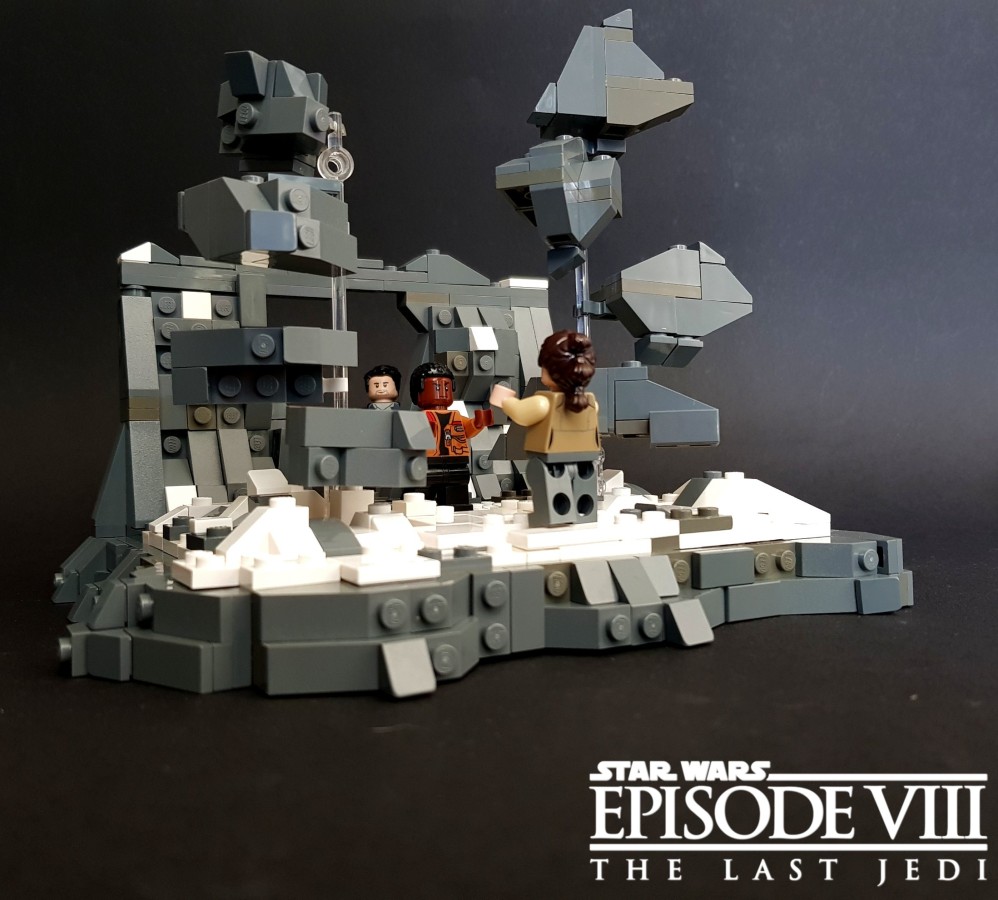 Star Wars Episode VIII - The Last Jedi - Lifting Rocks