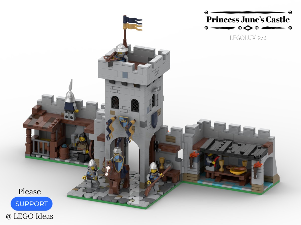 Princess June's Castle - my LEGO Ideas Project 04