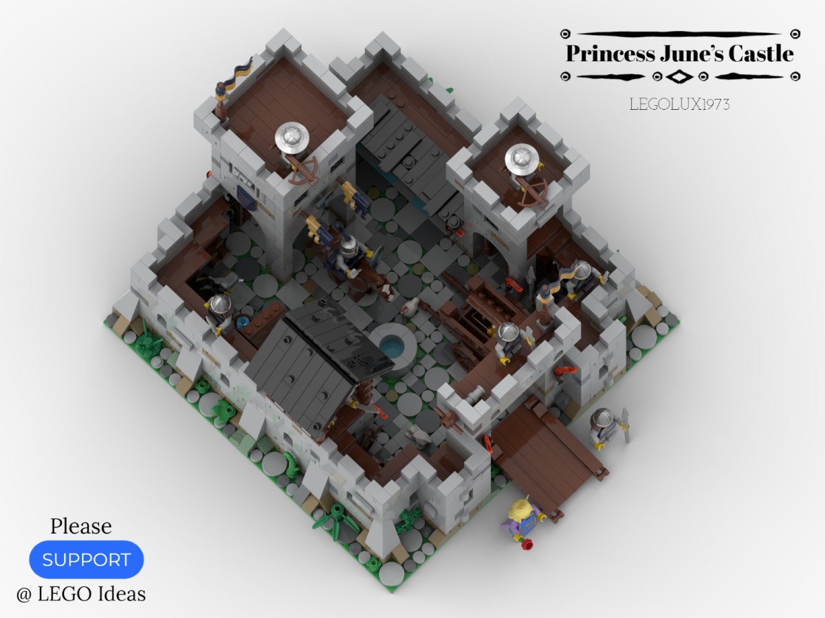 Princess June's Castle - my LEGO Ideas Project 05