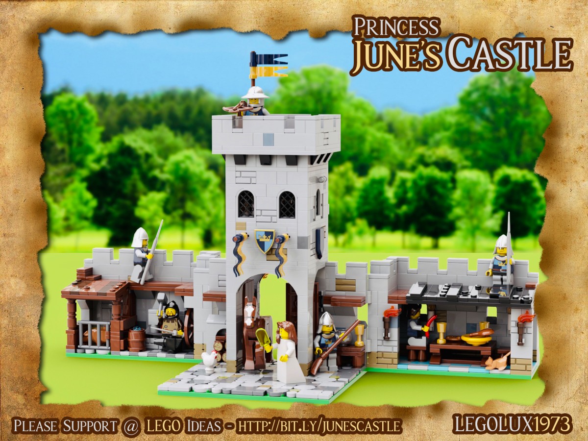 Princess June's Castle - my LEGO Ideas Project 02