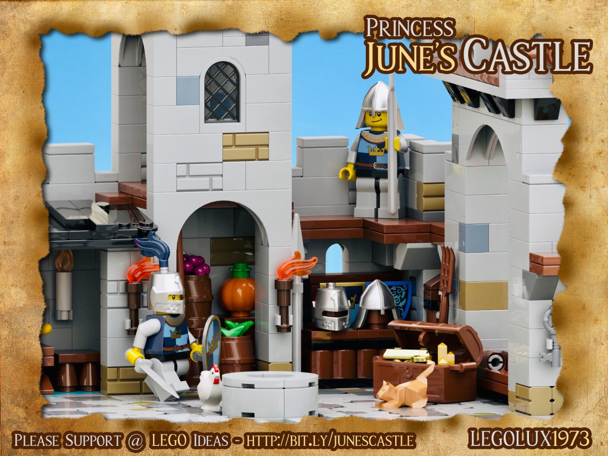 Princess June's Castle - my LEGO Ideas Project 03