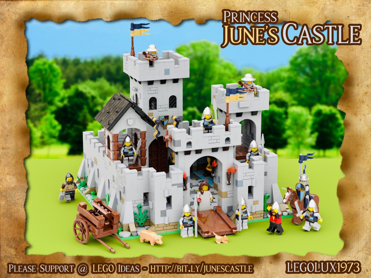 Princess June's Castle - my LEGO Ideas Project 06