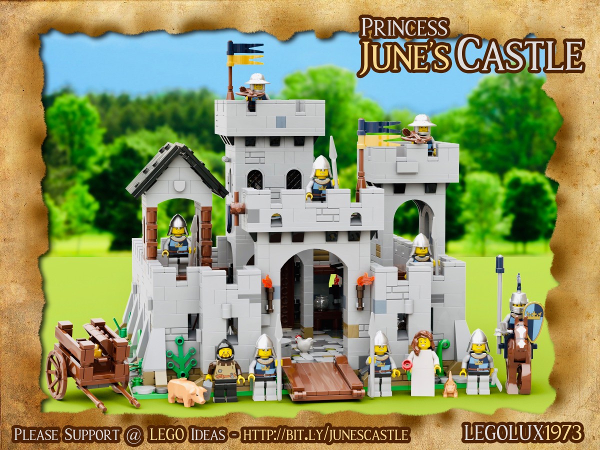 Princess June's Castle - my LEGO Ideas Project 11