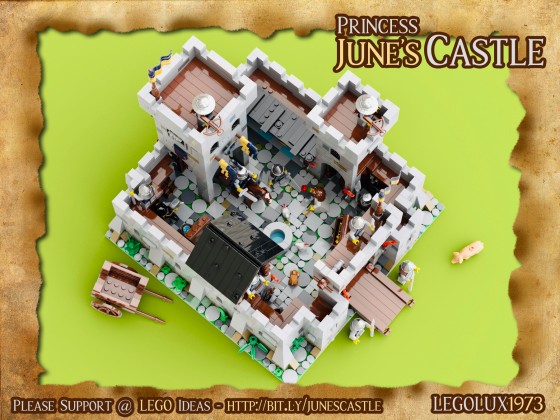 Princess June's Castle - my LEGO Ideas Project 12
