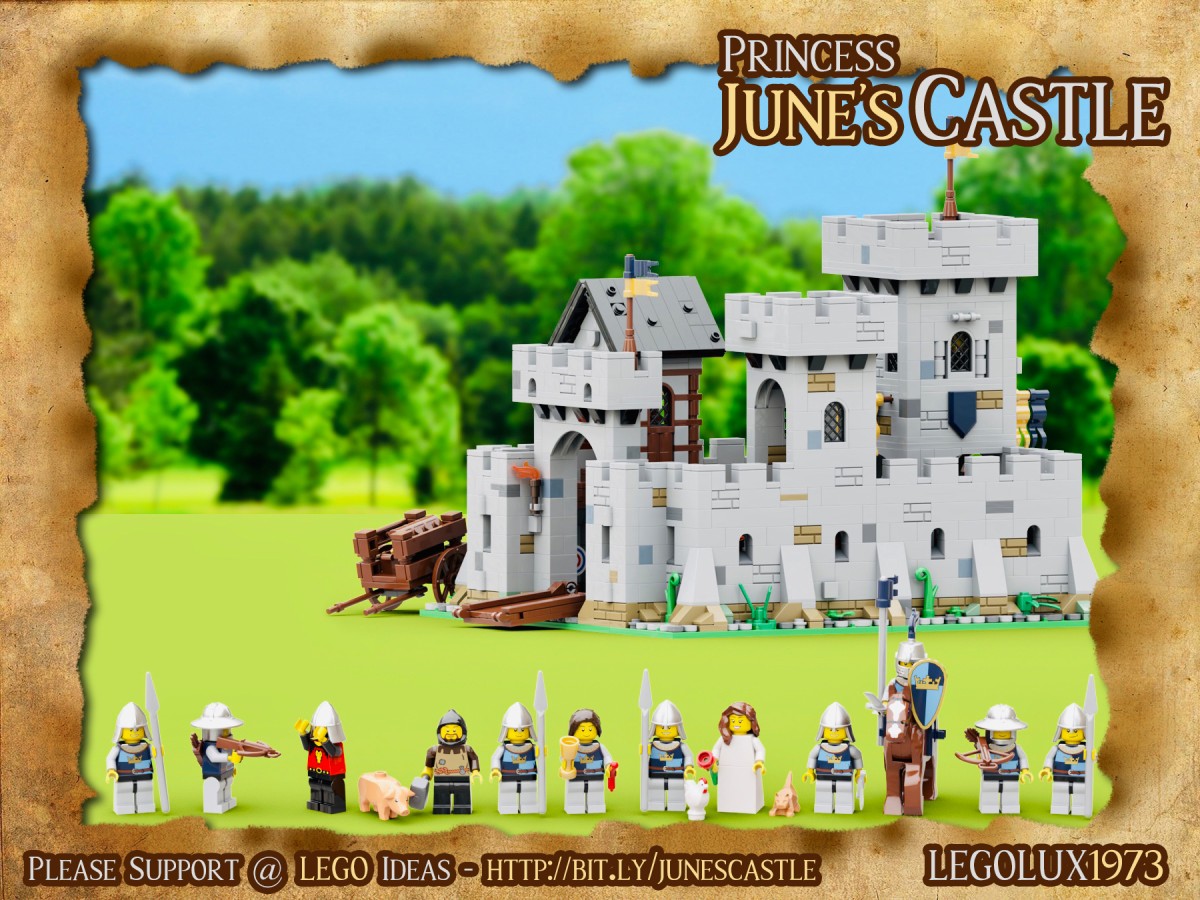 Princess June's Castle - my LEGO Ideas Project 13