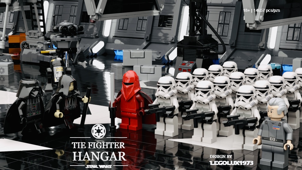 LEGO® Star Wars Tie Fighter Hangar 02