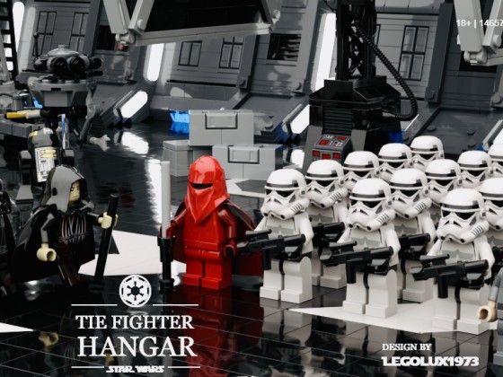 LEGO® Star Wars Tie Fighter Hangar 02
