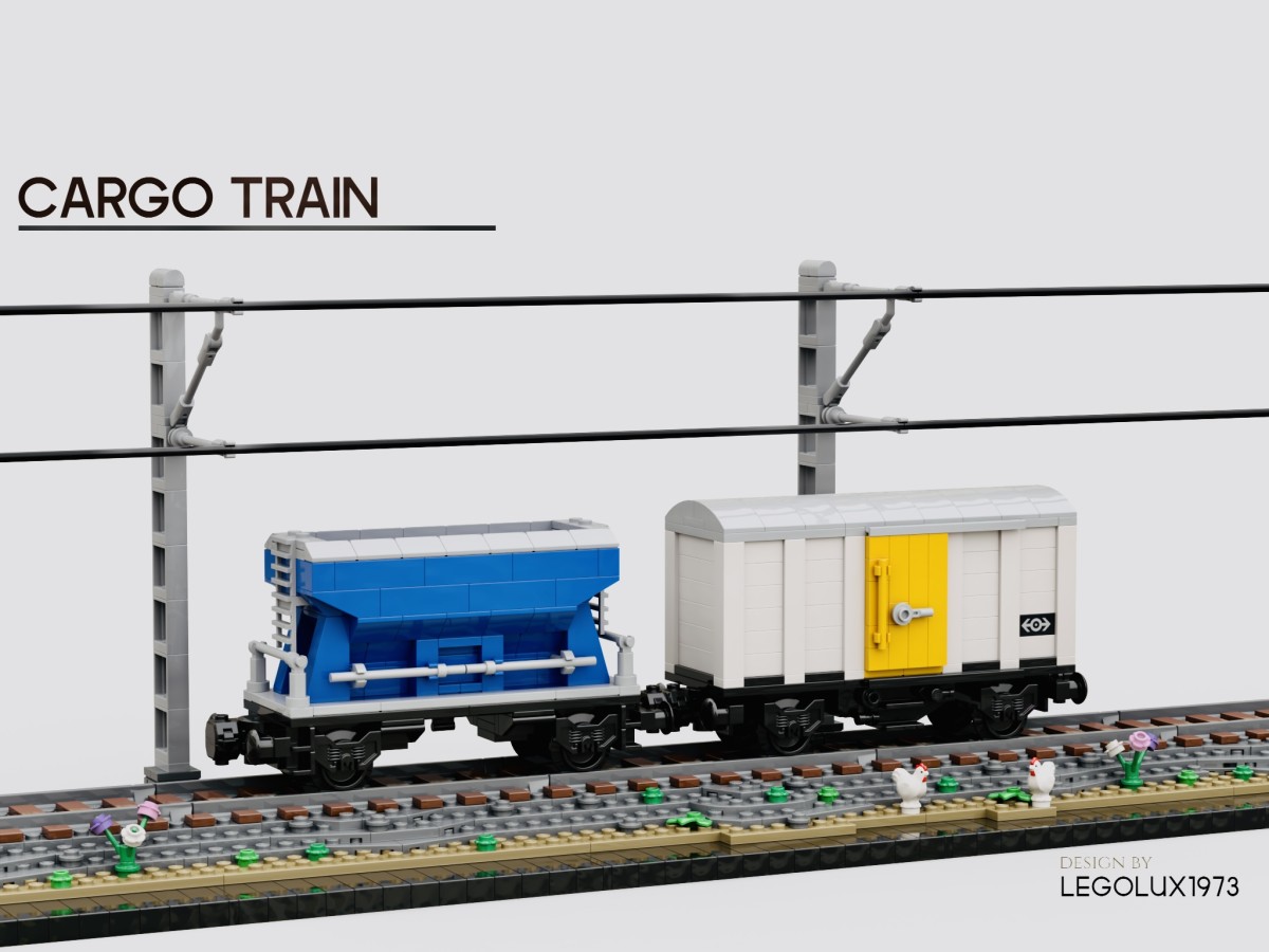 Legolux1973 - Cargo Train 05