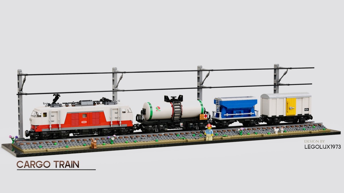 Legolux1973 - Cargo Train 02