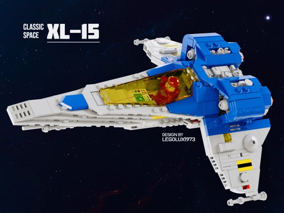 legolux1973 - Disney Lightyear XL-15 Spaceship Classic Space