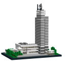 Rathaus KL mit LegoDigitalDesigner