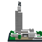 Rathaus KL mit LegoDigitalDesigner