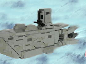 Star Wars Episode VII- The FOrce Awakens- First Order Troop Transporter