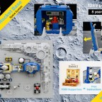 LEGO® Classic Space Set 483 Alpha-1 Rocket Base redesigned 03