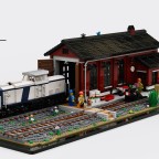 Legolux1973 LEGO Engine Shed 04