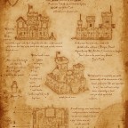 Blueprint Poster - Princess June's Castle - my LEGO Ideas Project