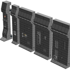 LEGO® Star Wars: Starfighter Hangar - Mauer Module 2