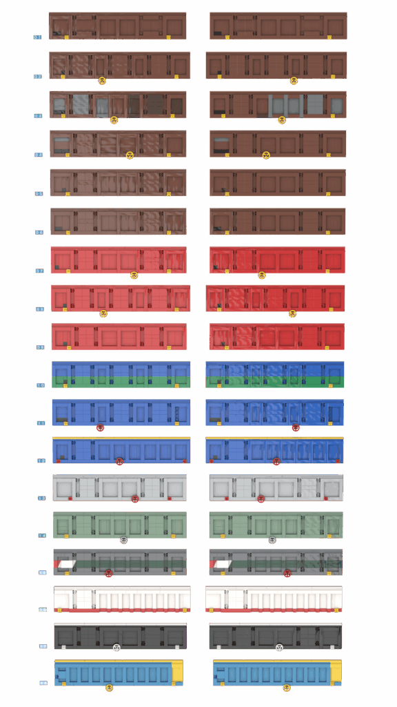 sidewall-variants